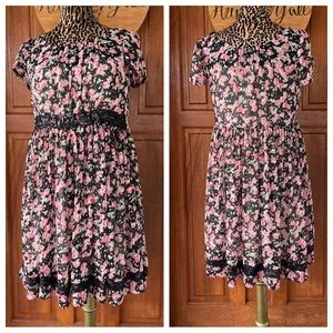 No Lanbell Shift babydoll dress L